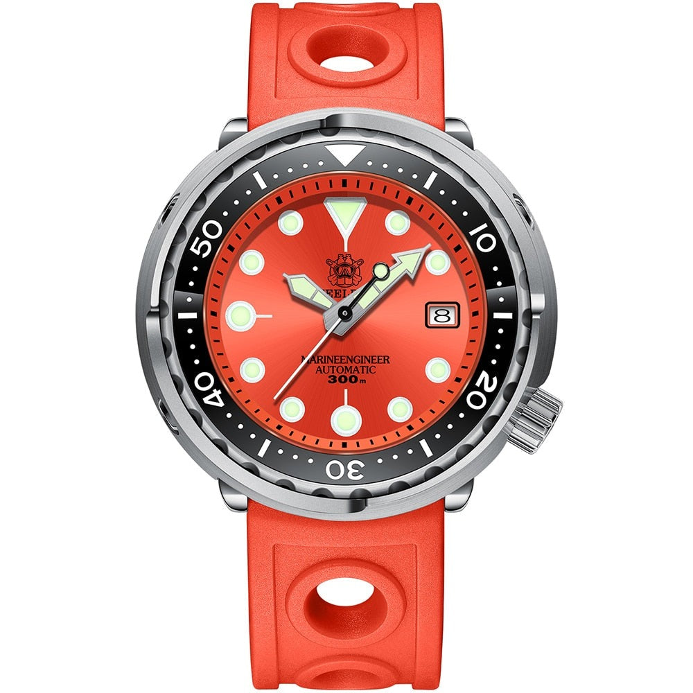 Reloj militar correa naranja
