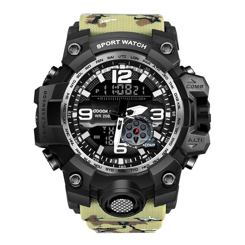 Reloj militar sumergible hombre