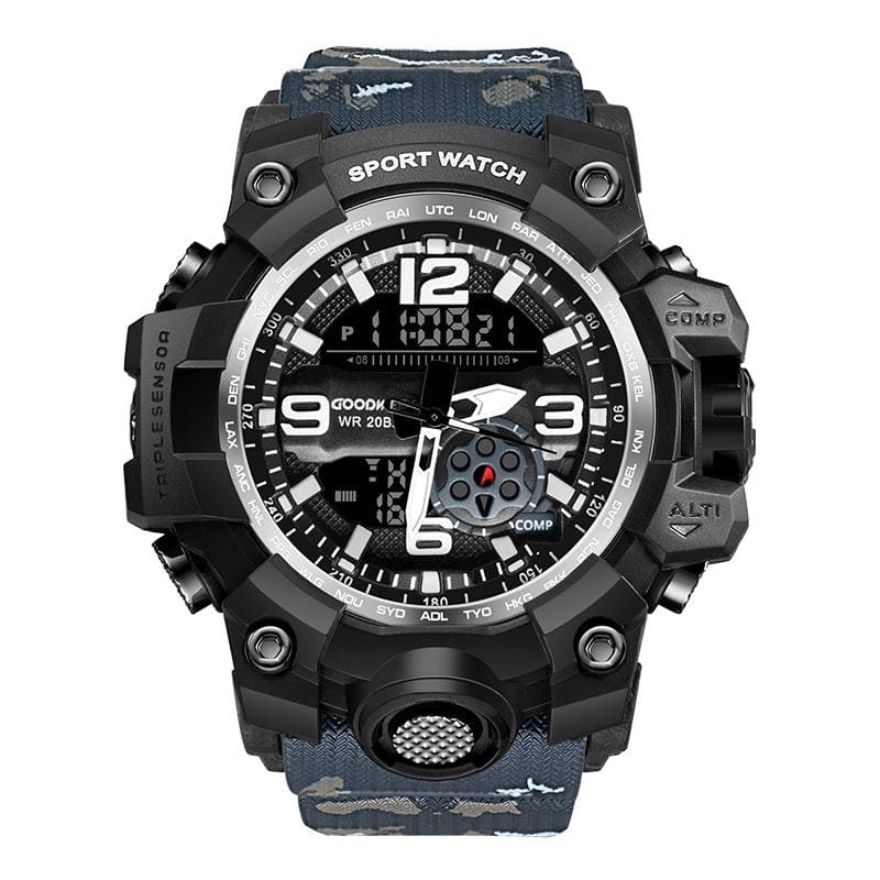 Reloj militar sumergible hombre