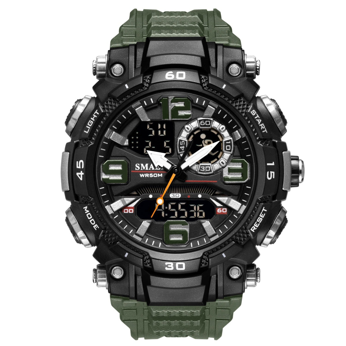 Reloj verde militar hombre