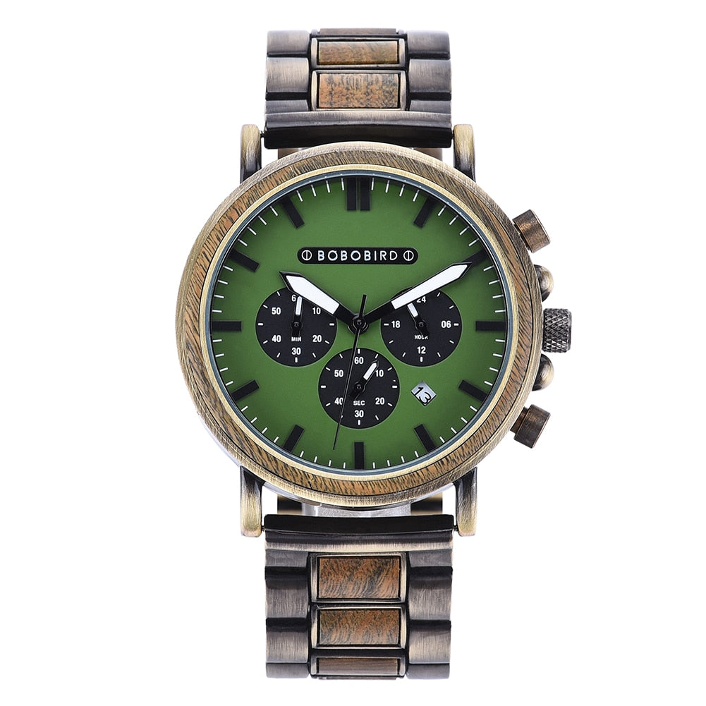 Reloj verde militar mujer