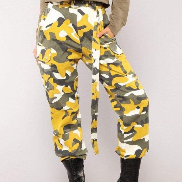 Ropa de trabajo pantalon camuflaje mujer