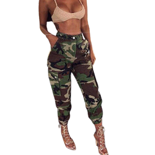 Ropa de trabajo pantalon camuflaje mujer