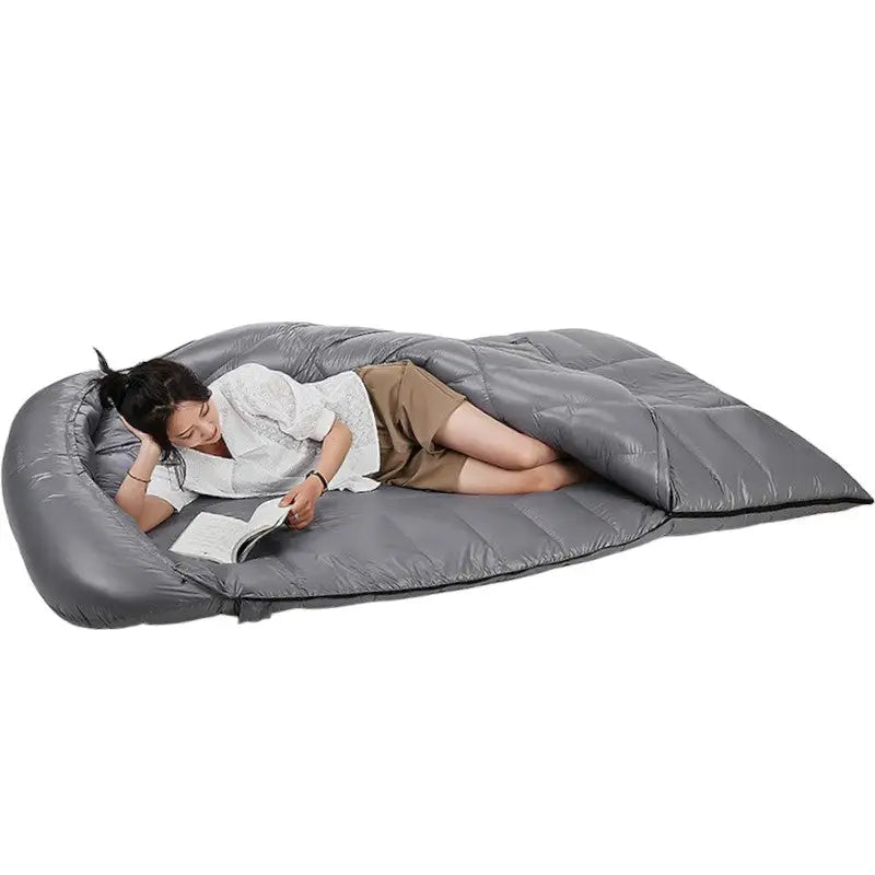 Sac de couchage double duvet