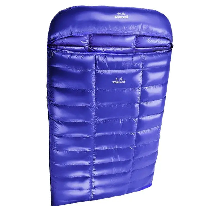 Sac de couchage double duvet