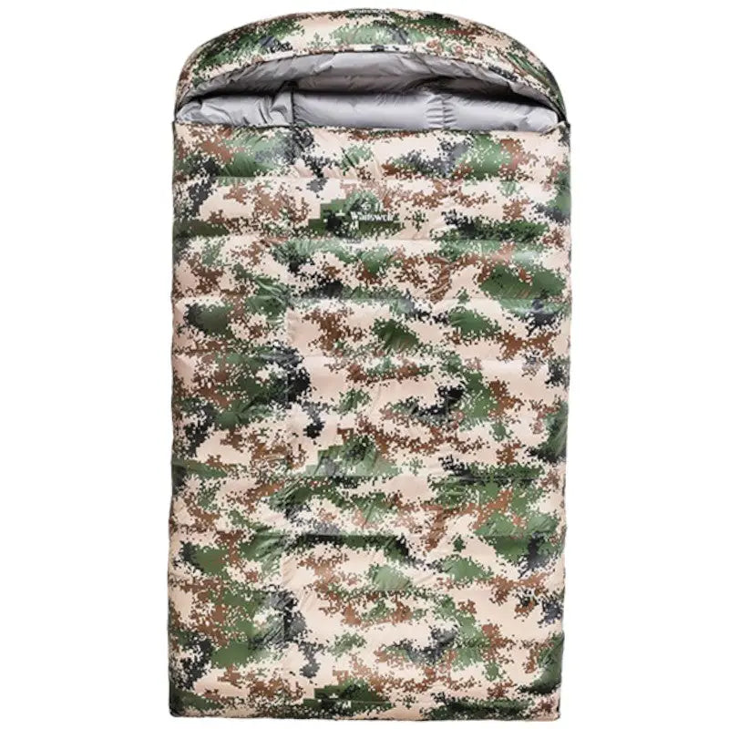 Sac de couchage double duvet