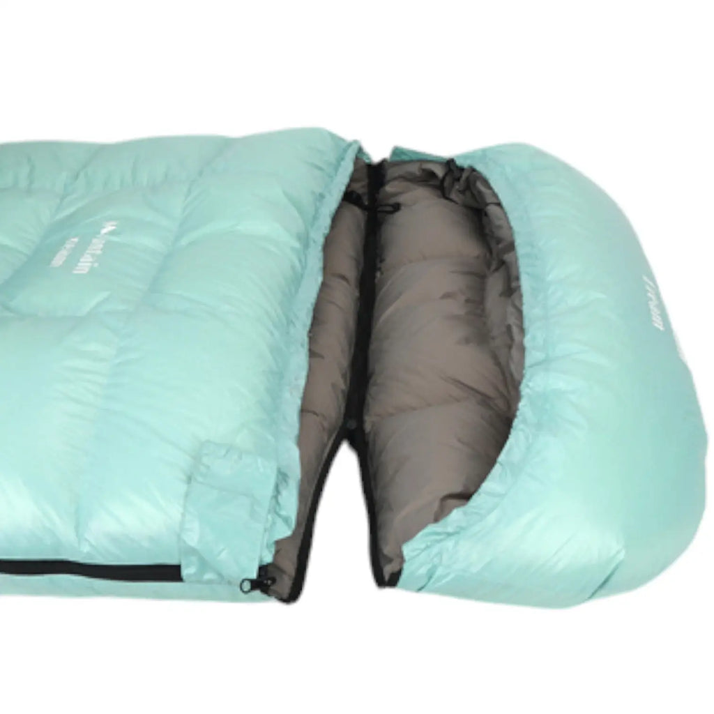 Sac de couchage rectangulaire duvet d’oie
