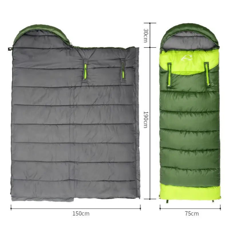 Sac de couchage trek rectangulaire