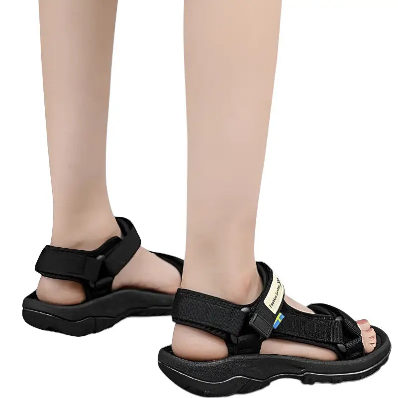 Sandales de randonnée femme à scratch