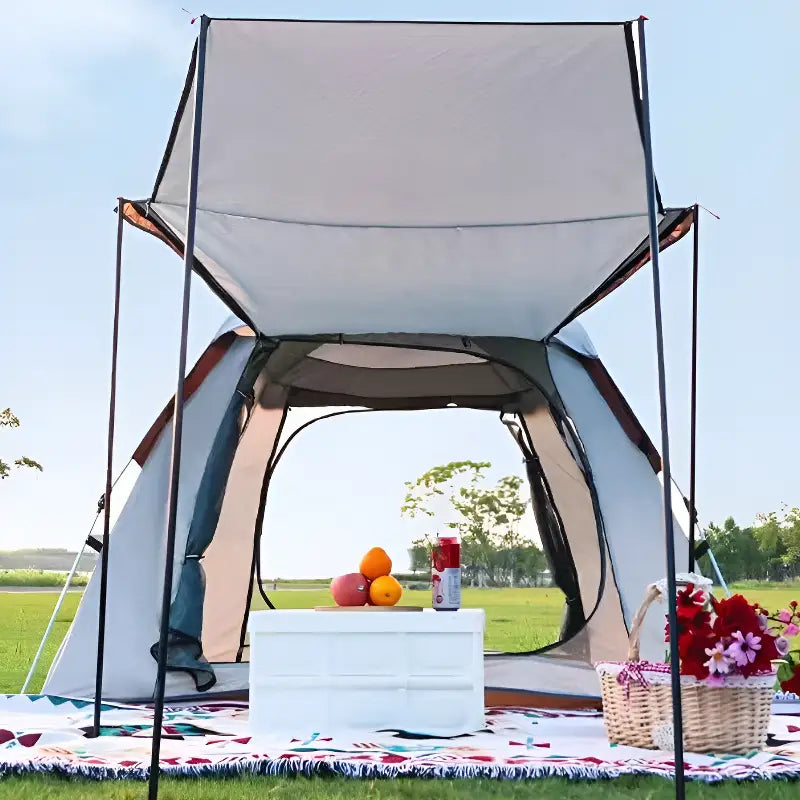 Tente cabane camping