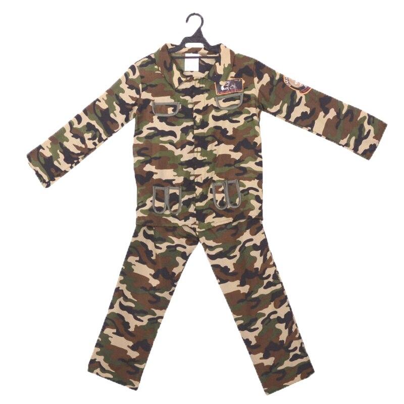 Uniforme de militar para niños