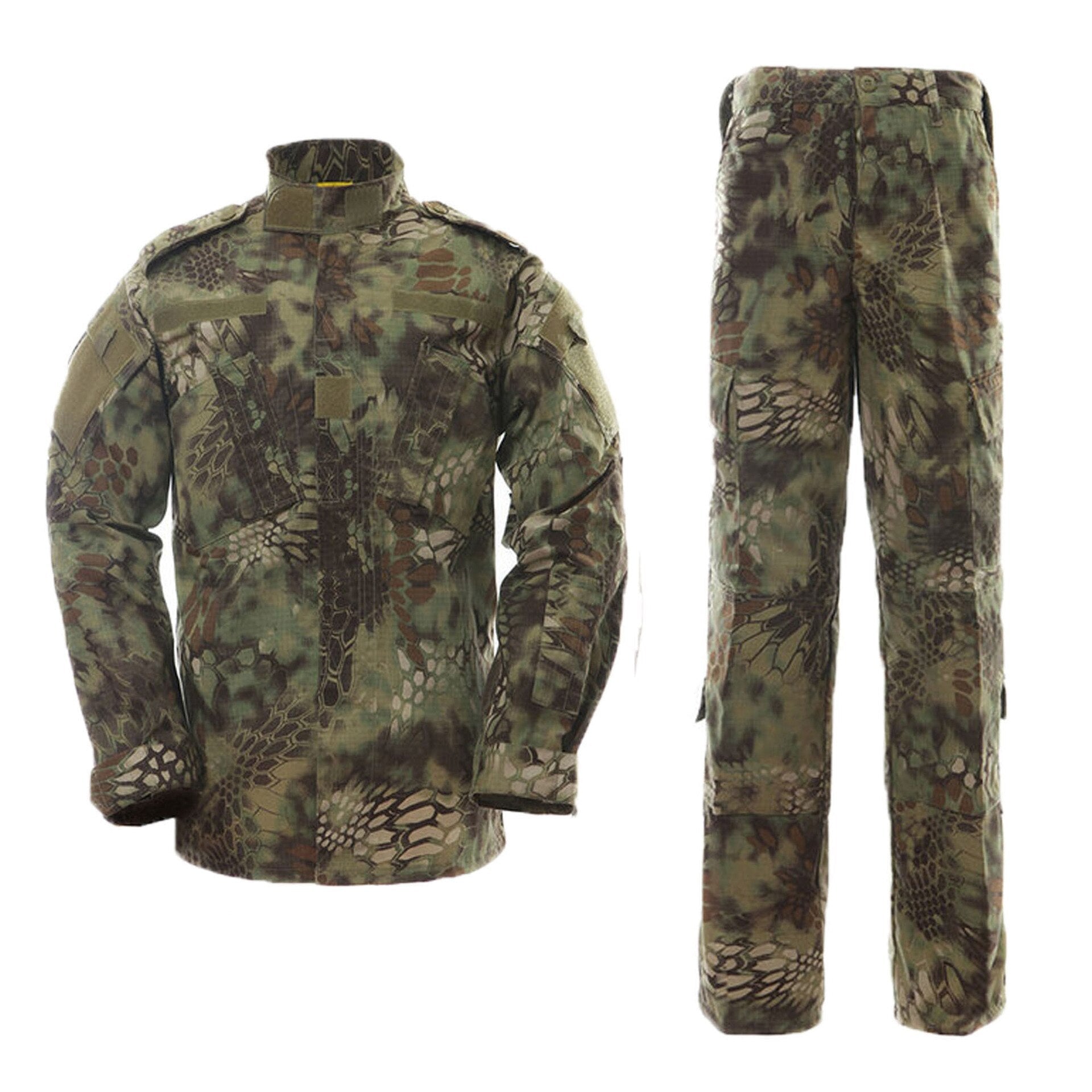 Uniforme militar camuflaje