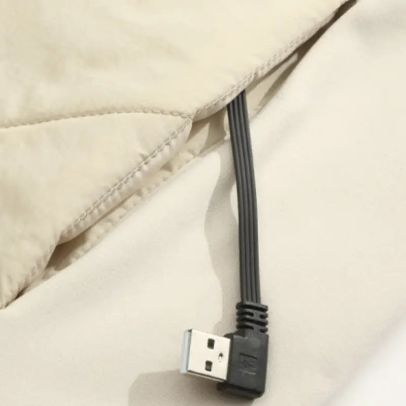 Gilet chauffant blanc