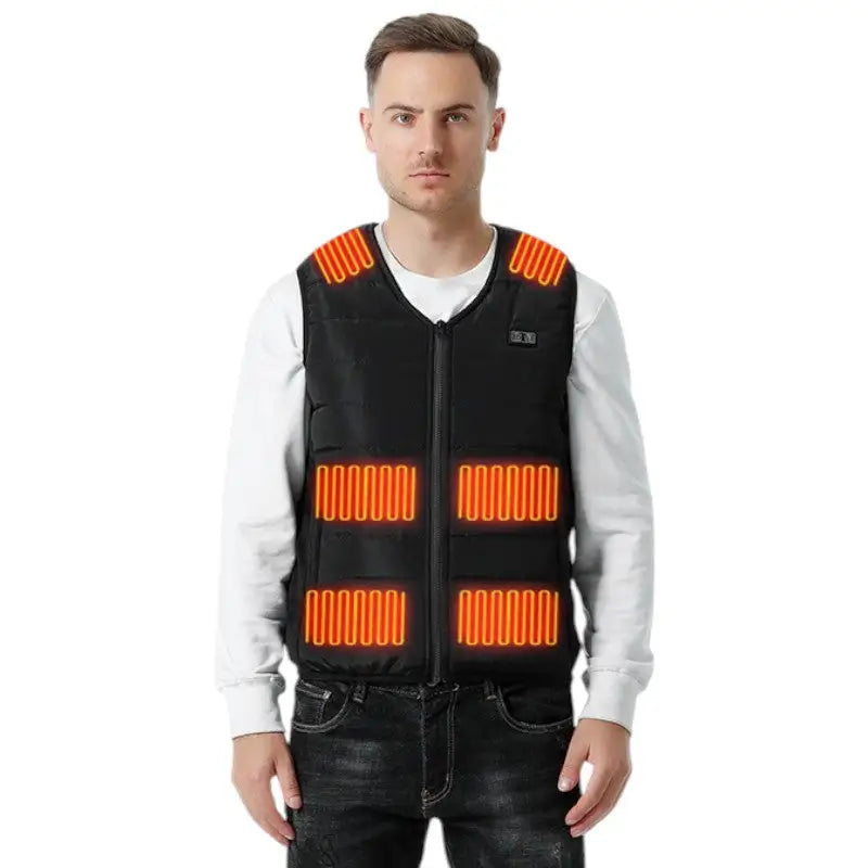 Gilet chauffant homme 3xl