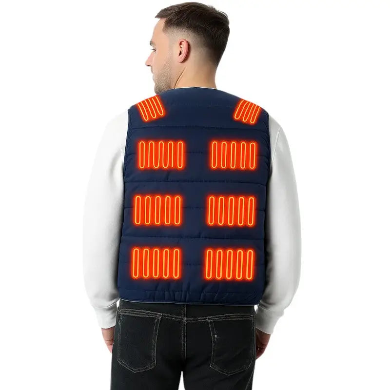 Gilet chauffant homme 3xl