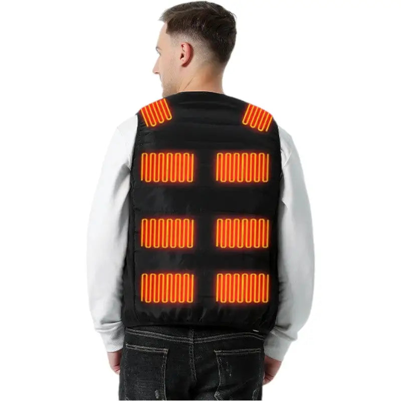Gilet chauffant homme 3xl
