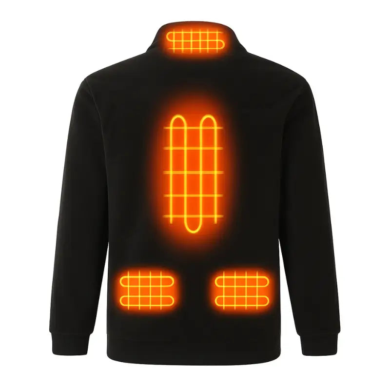 Veste chauffante manche longue