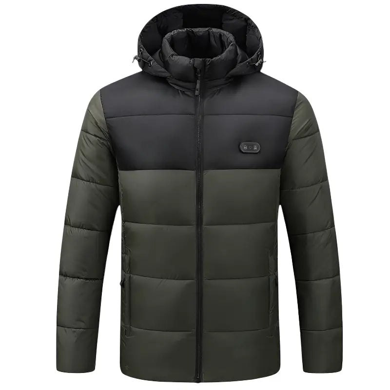 Veste doudoune chauffante