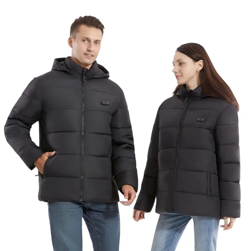 Veste doudoune chauffante