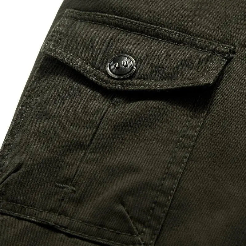 VESTE MILITAIRE AVEC MANCHES À POCHES