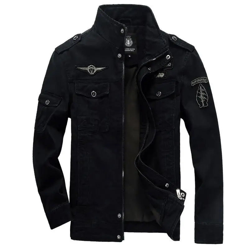 VESTE MILITAIRE AVEC MANCHES À POCHES