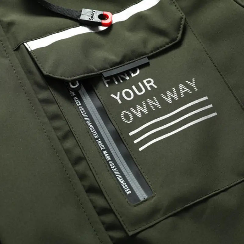 Veste multi poches randonnée homme