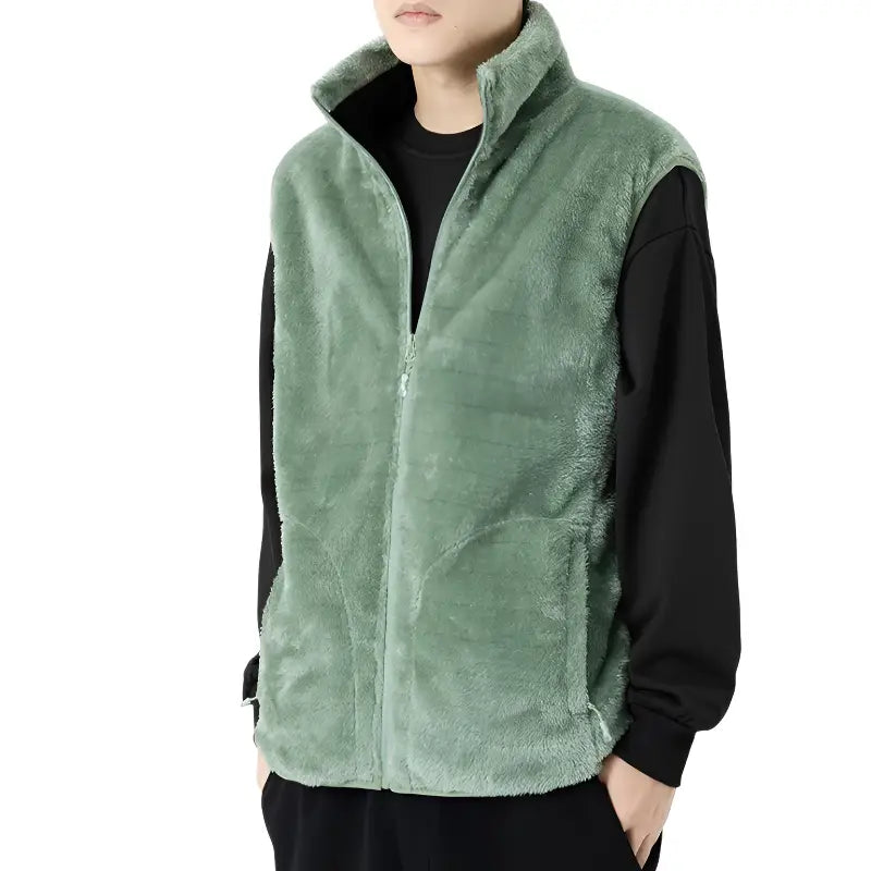 Gilet polaire chauffant