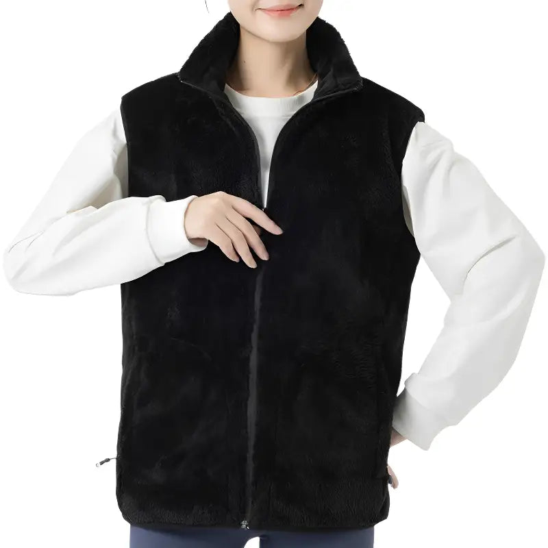 Gilet polaire chauffant