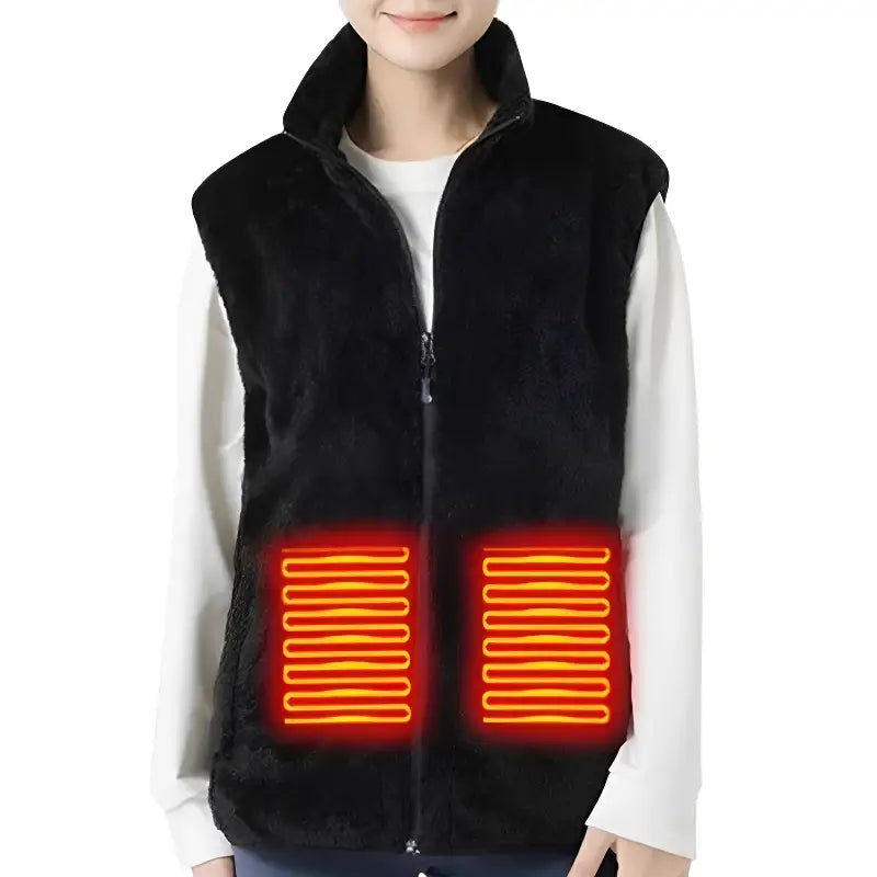 Gilet polaire chauffant