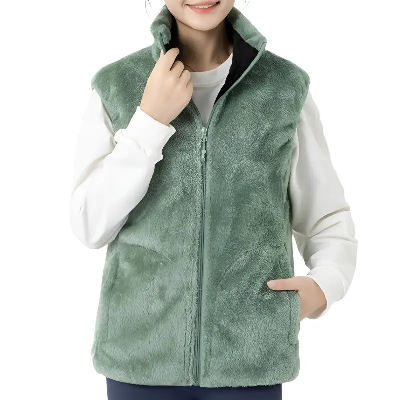 Gilet polaire chauffant