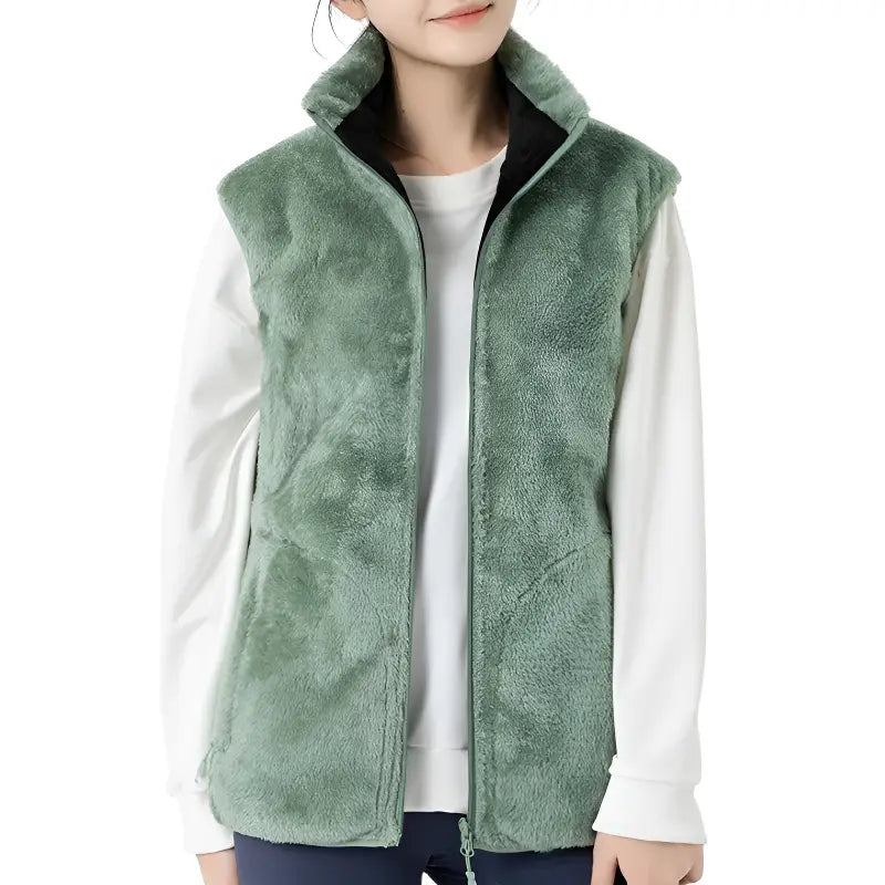Gilet polaire chauffant