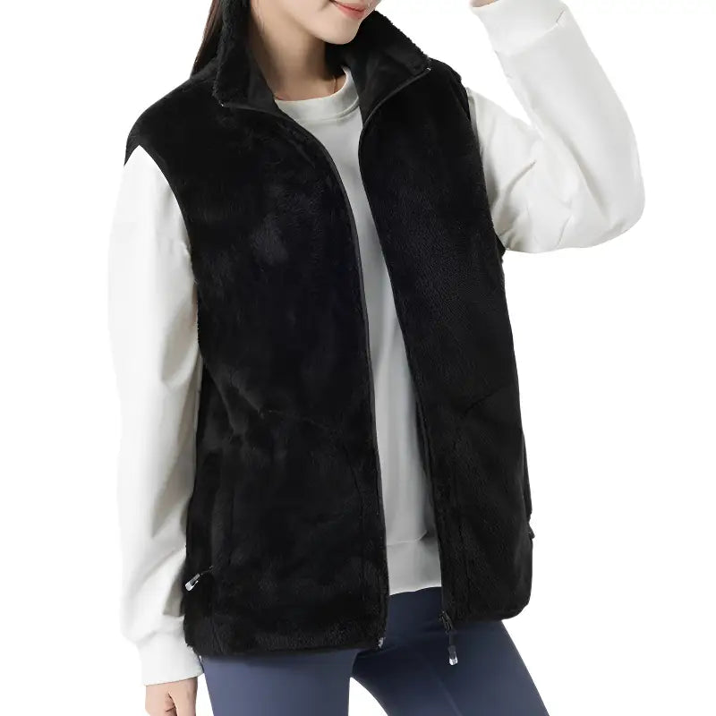 Gilet polaire chauffant