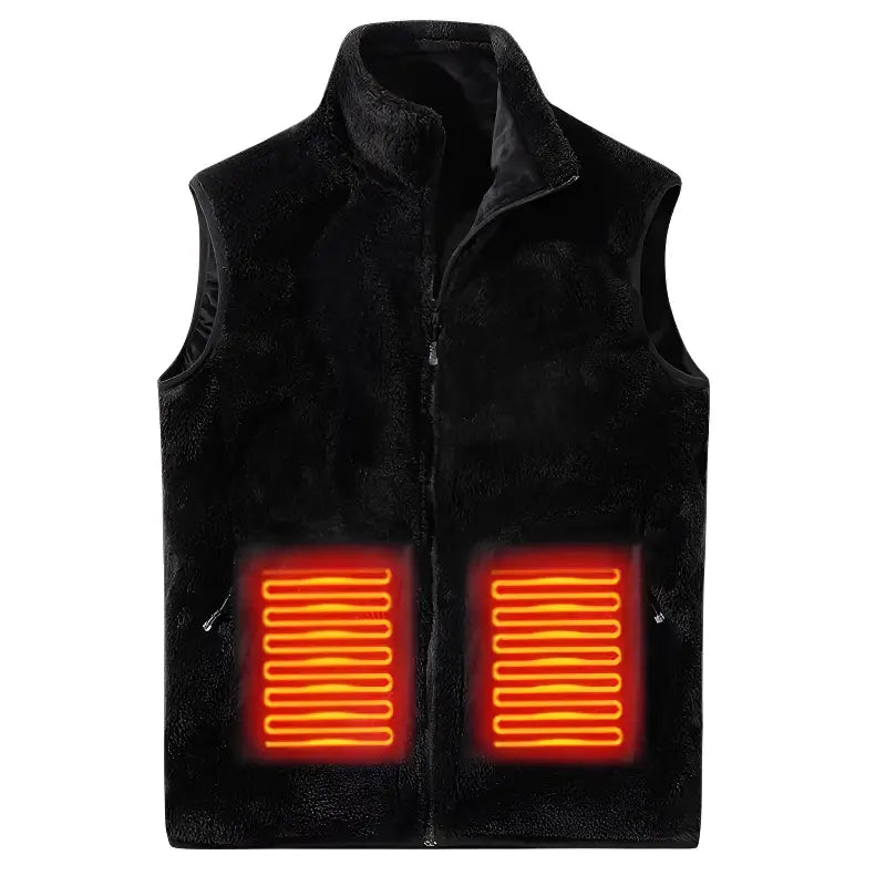 Gilet polaire chauffant