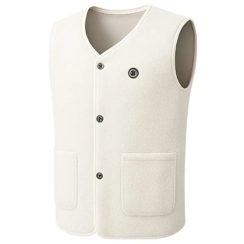 Gilet sans manche chauffant