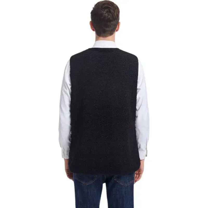 Gilet sans manche chauffant