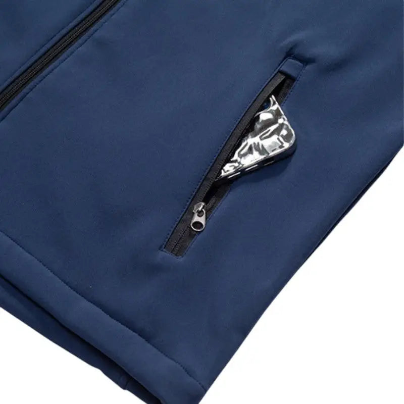 Veste softshell bleu marine