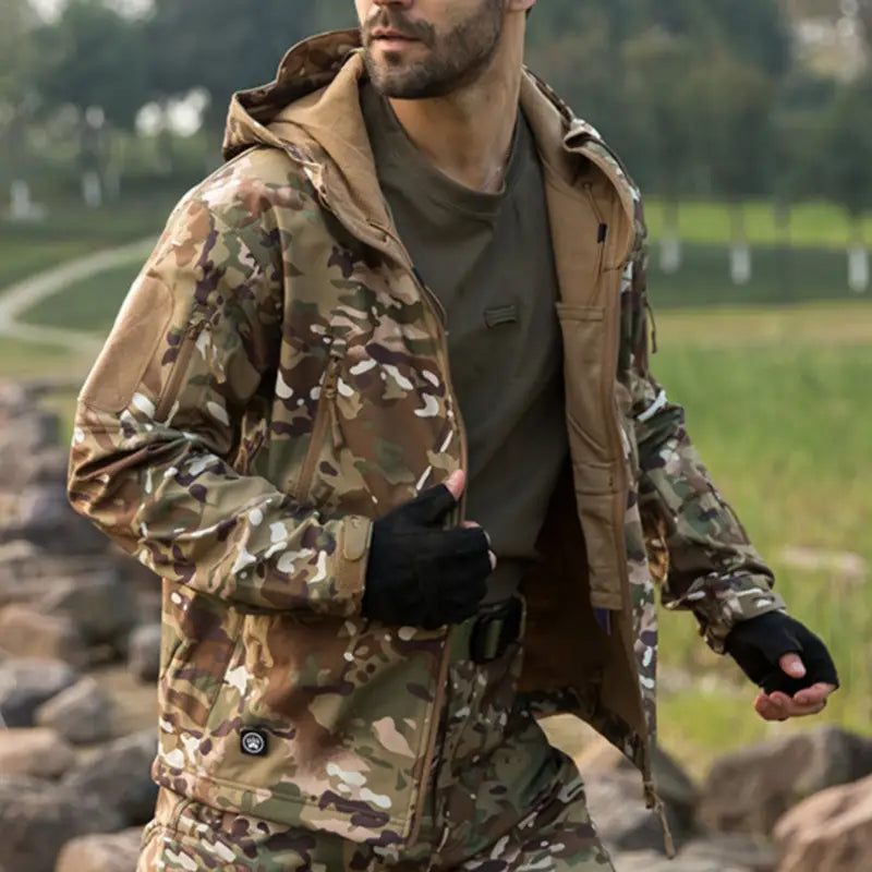 Veste softshell chasse