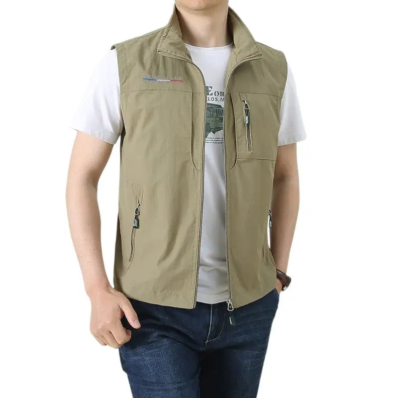 Veste softshell sans manche