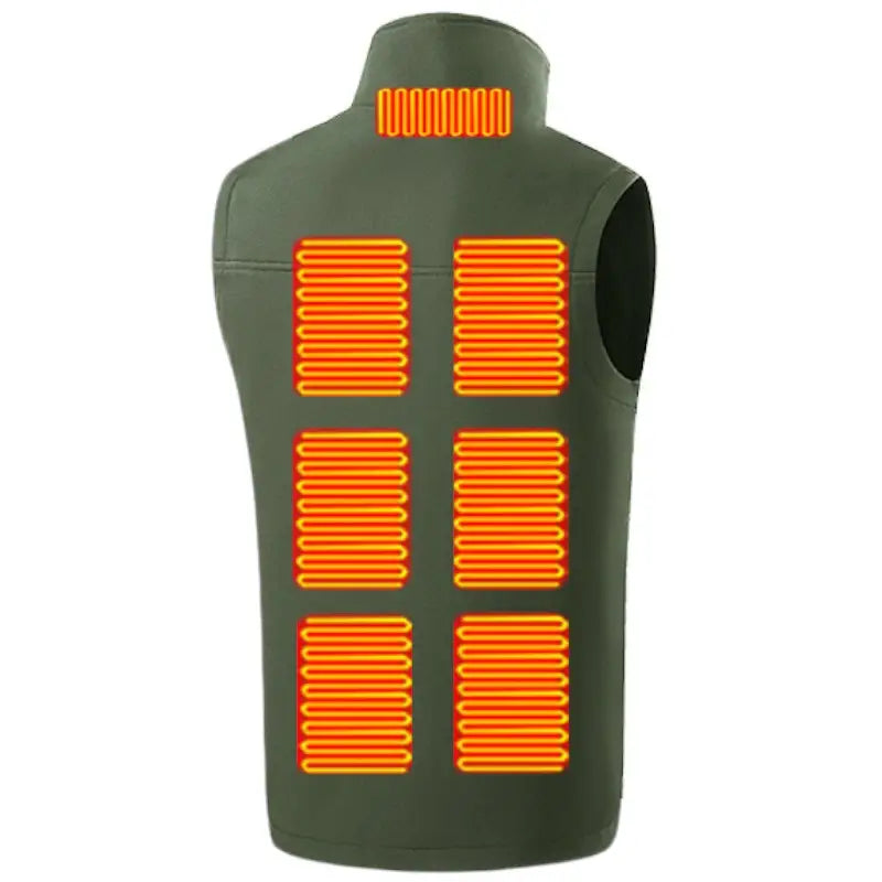 Gilet travail chauffant