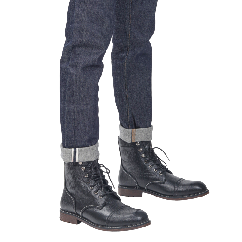 Zapato deportivo hombre piel