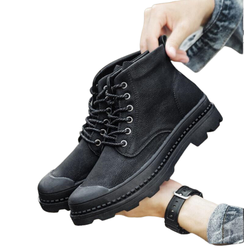 Zapato deportivo negro hombre
